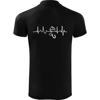 Pánská košile Ekg rybaření - Polokošile Victory sportovní (dresovina) - 3XL ( Černá )