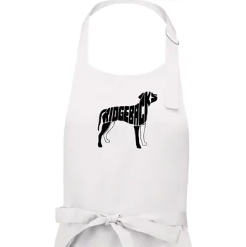 Kuchyňská zástěra Ridgeback - Dámská zástěra na vaření - Univerzální velikost ( Bílá )