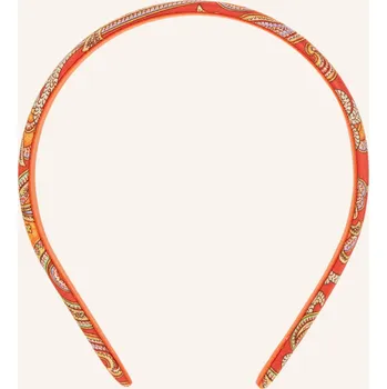 Kabelka Etro Dámská Čelenka Z Hedvábí, červená / žlutá, one size