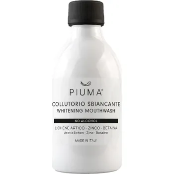 Ústní voda Piuma Mouthwash Whitening bělicí ústní voda s arktickým lišejníkem-O% Alkoholu