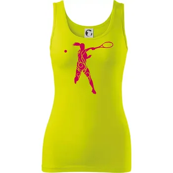 Tenistka klikihaky - Dámské tílko - XS ( Limetková )