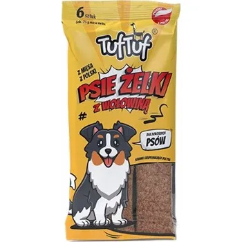 Pamlsek pro psa TUF TUF Dog gummies - beef stripes - pamlsek pro psa - 6
