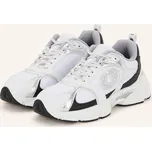 Guess Dámské Sneakersy Ibitha, bílá / černá / stříbrná, 39