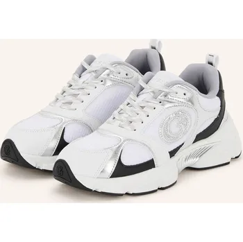 Dámské tenisky Guess Dámské Sneakersy Ibitha, bílá / černá / stříbrná, 39