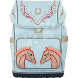 Školní batoh velký Ergomaxx Cavalerie Florale Jeune Premier ergonomický luxusní provedení 39*26 cm