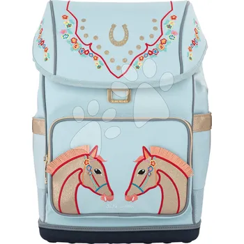 Školní batoh Školní batoh velký Ergomaxx Cavalerie Florale Jeune Premier ergonomický luxusní provedení 39*26 cm