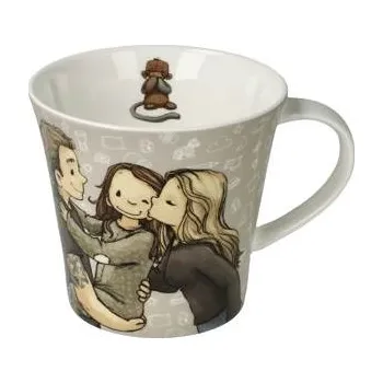 Goebel Dětský hrnek / hrnek na čaj Anouk Familie 0,35 l