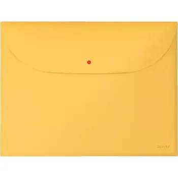 Leitz Cosy A4 desky neprůhledný PP klidná teplá žlutá 3 ks (47090019)