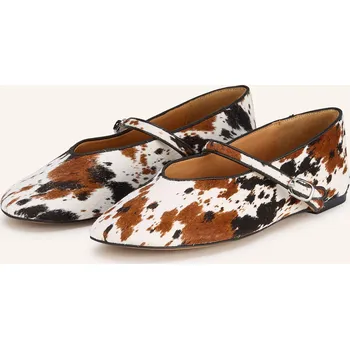 Dámské baleríny Inuovo Dámské Baleríny Typu Mary Jane Pony, hnědá / světle...