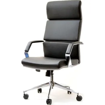 Křeslo Mebel Partner Blondie (černá + chromová)