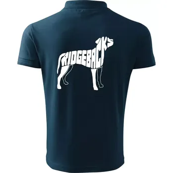 Pánská košile Ridgeback - Polokošile pánská Pique Polo 203 - 5XL ( Námořní modrá (téměř černá) )