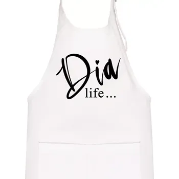 Kuchyňská zástěra D I A Life - Dětská zástěra na vaření - Univerzální velikost ( Bílá )