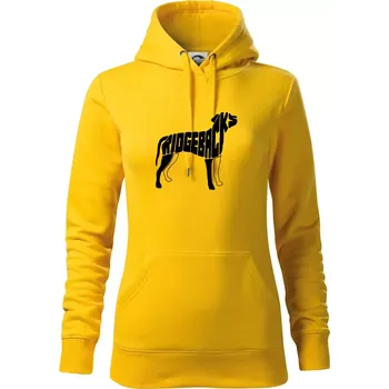 Dámská mikina Ridgeback - Mikina dámská Cape s kapucí - L ( Žlutá )