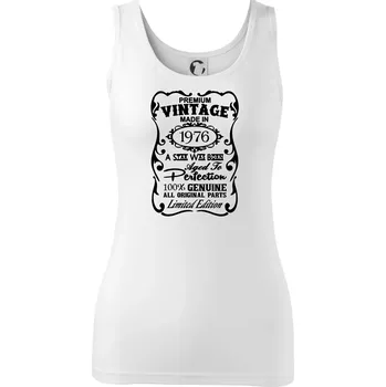 Dámské oblečení Vintage Etiketa - 1976 - Dámské tílko - S ( Bílá )