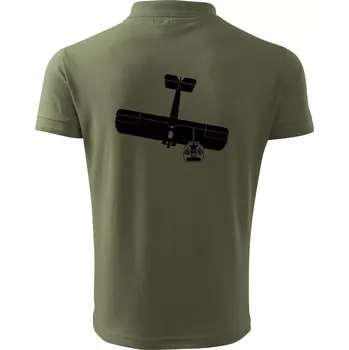 Pánská košile RC letadlo - Polokošile pánská Pique Polo 203 - 4XL ( Khaki )