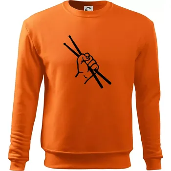 Pánská mikina Paličky ruka - Mikina Essential pánská - 2XL ( Oranžová )