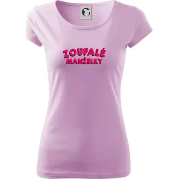 Dámské tričko Zoufalé manželky - Dámské triko Pure - 2XL ( Orchid )