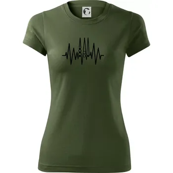 Dámské tričko Backgammon EKG - Dámské Fantasy sportovní (dresovina) - S ( Khaki )