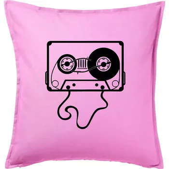 Polštář Gramo kazeta - Polštář 50x50 - 50x50 - Pouze potah ( Růžová )