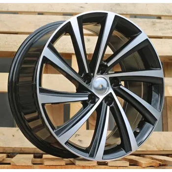 Alu kolo Alu kola Racing Line D2403, 19x8 5x112 ET45, černá + leštění