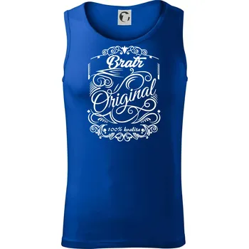 Vintage nejlepší bratr 100% kvalita - Tílko pánské Core - 2XL ( Královská modrá )