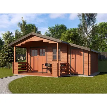 Zahradní domek Camping EKO DD 490x300 28 mm