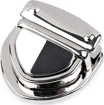 Pro Háčkování Zapínání na kabelku 45x45 mm nikl