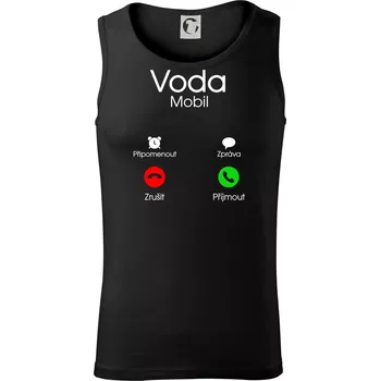Voda volá - Tílko pánské Core - XL ( Černá )