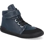 Barefoot dětské kotníkové boty Jonap - Polly modré Velikost: 25