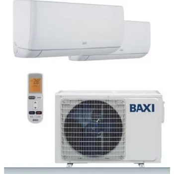 Klimatizace BAXI ASTRA 35 DUAL klimatizace 5,3kW venkovní +2 vnitřní jednotky, nástěnná