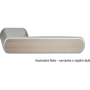 Dveřní kování Dveřní kování TWIN ALLEGRA 1618 (XR - NEREZOVÁ VÝPLŇ), klika pravá / koule - otevírání ven, Otvor na cylindrickou vložku PZ, Twin XR (inoxchrom)