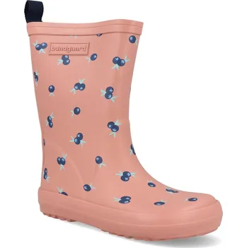 Chlapecké holínky Barefoot dětské gumáky Bundgaard - Charly High Blush Berry růžové Velikost: 26