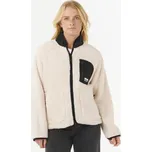 Mikina Rip Curl SHORE BREAK POLAR FLEECE Off White/Black velikost S