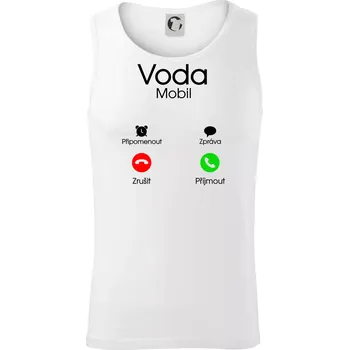 Voda volá - Tílko pánské Core - 2XL ( Bílá )