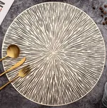 Kulaté prostírání na stůl sluneční…