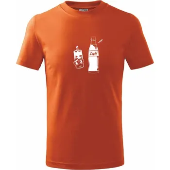 Smutná cukřenka - Tričko dětské bavlněné - 158 cm/12 let ( Oranžová )