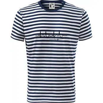 Pánská móda EKG kluzák - Triko na vodu - M ( Prouhovaná )