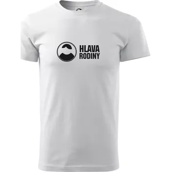 Pánské tričko Hlava rodiny - Triko extra velké (5-8XL) - 6XL ( Bílá )