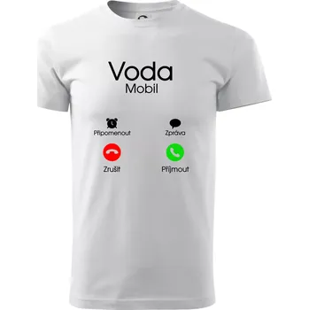 Voda volá - Triko extra velké (5-8XL) - 8XL ( Bílá )