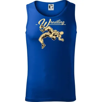 Wrestling v boji - Tílko pánské Core - 2XL ( Královská modrá )
