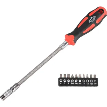 Šroubovák KesTek Šroubovák s bity Flex ProLine, 11-dílná sada