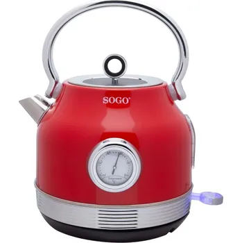 Rychlovarná konvice Sogo SS-7760 červená