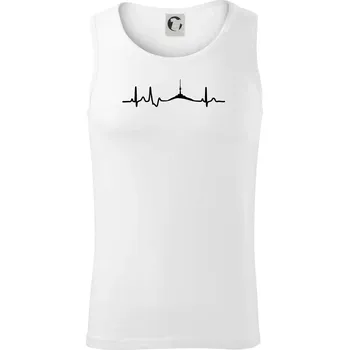 Ekg Jeseníky - Tílko pánské Core - M ( Bílá )