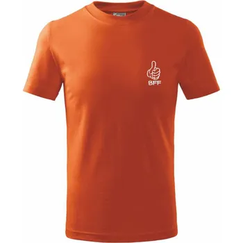 Chlapecké tričko My Best Friend - Tričko dětské bavlněné - 158 cm/12 let ( Oranžová )