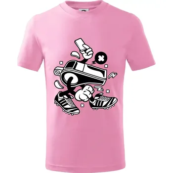 Chlapecké tričko Rozhodčí píšťalka - Tričko dětské bavlněné - 98 cm / 2 roky ( Růžová )