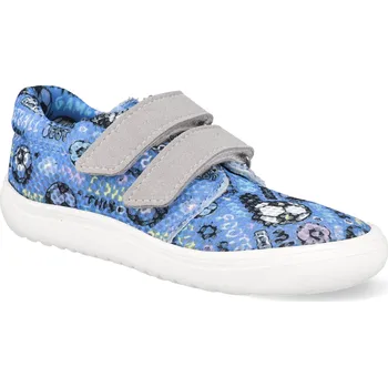 Barefoot dětské tenisky Jonap - B7 modrý fotbal Velikost: 32