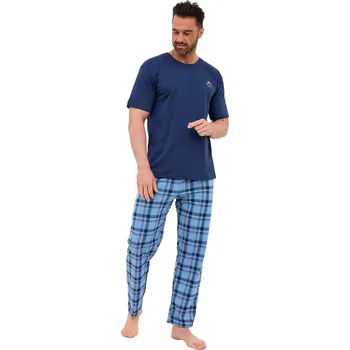 Pánské pyžamo CORNETTE 134/315 NORTH 2 jeans L 0