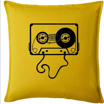 Polštář Gramo kazeta - Polštář 50x50 - 50x50 - Pouze potah ( Žlutá )