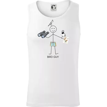 Bird guy - Tílko pánské Core - L ( Bílá )