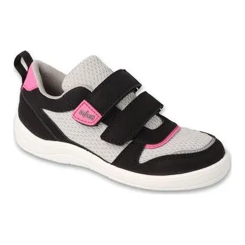 Chlapecké tenisky 452X002 452Y002 - tenisky BEFADO SPORT - FUN černo-růžová 452XYQ002_40